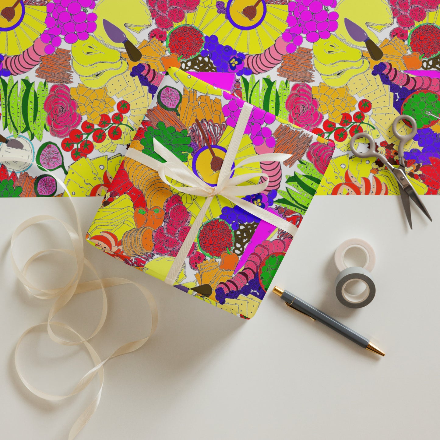 Charcuterie Wrapping paper sheets