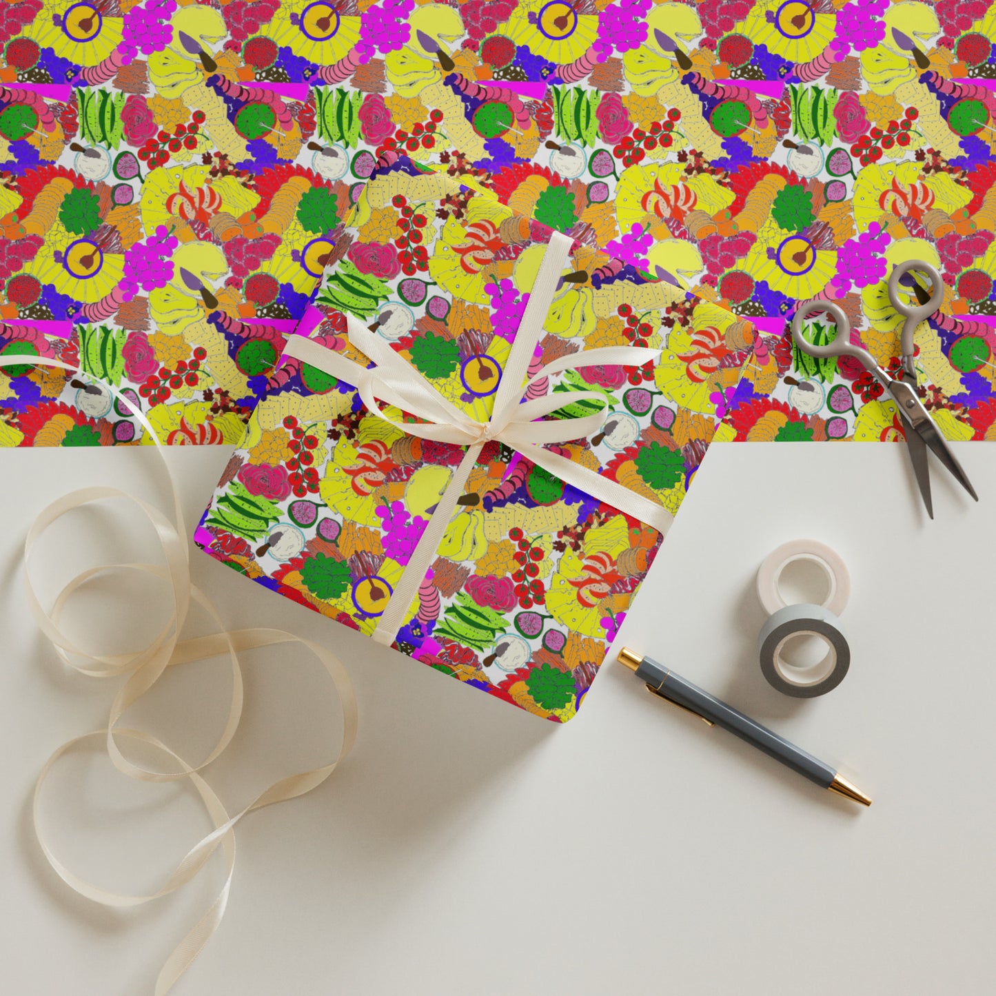 Charcuterie Wrapping paper sheets
