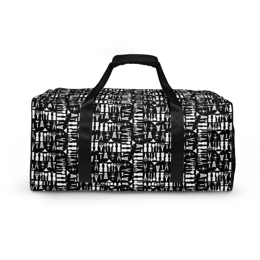 Gadget Print Duffle bag