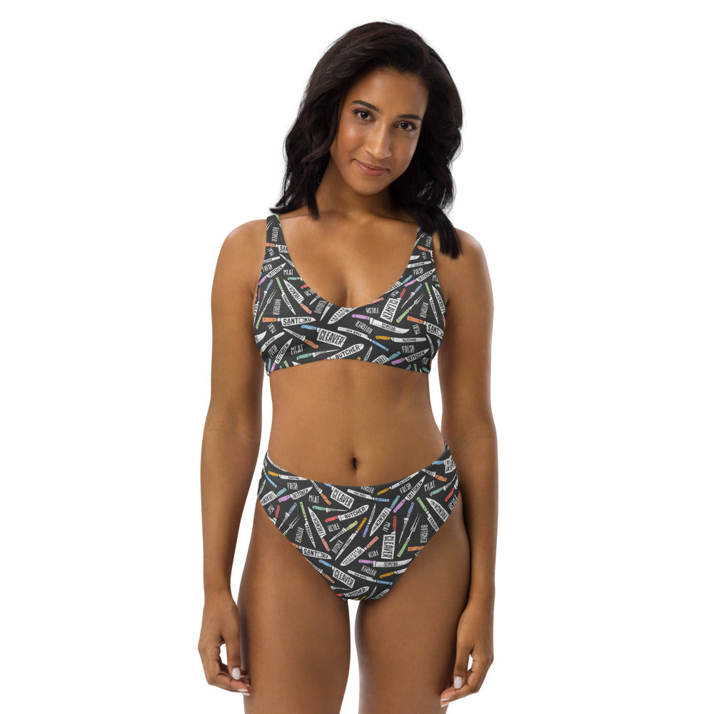 Cutlery high-waisted bikini