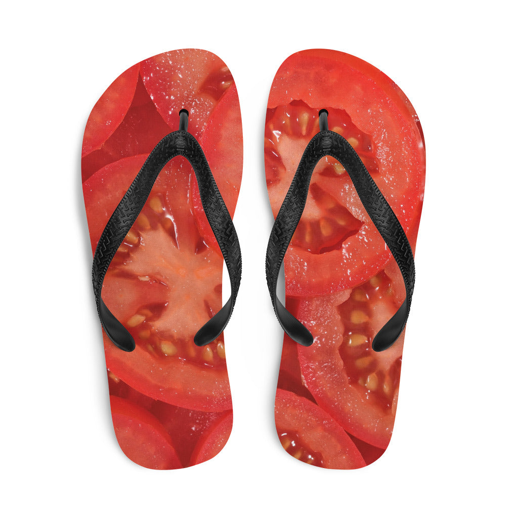 Tomato Flip Flops