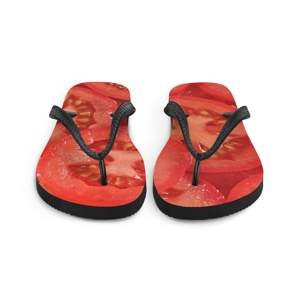 Tomato Flip Flops