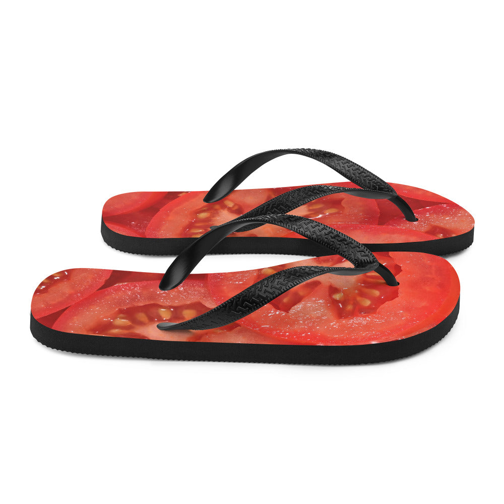 Tomato Flip Flops