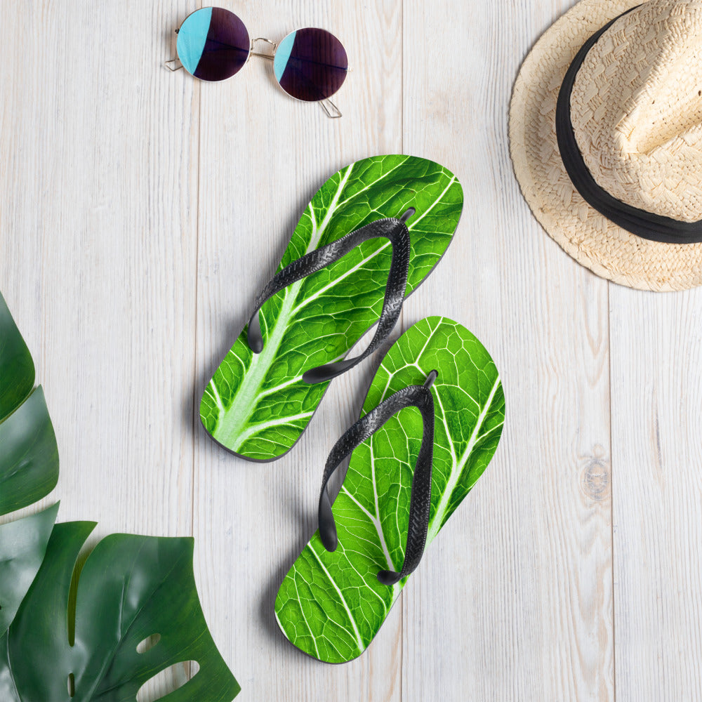 Lettuce Flip Flops