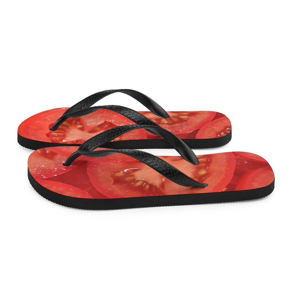 Tomato Flip Flops