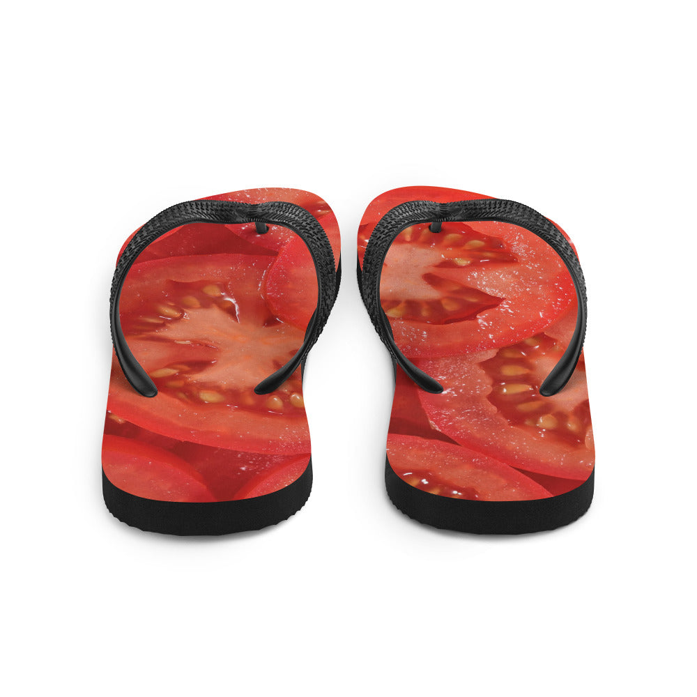 Tomato Flip Flops